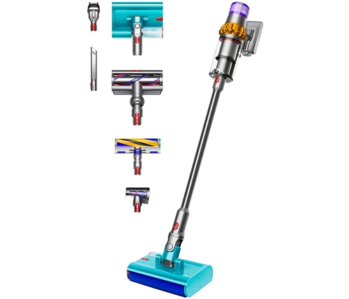 שואב שוטף אלחוטי דייסון Dyson V15s Detect Submarine צהוב / ניקל