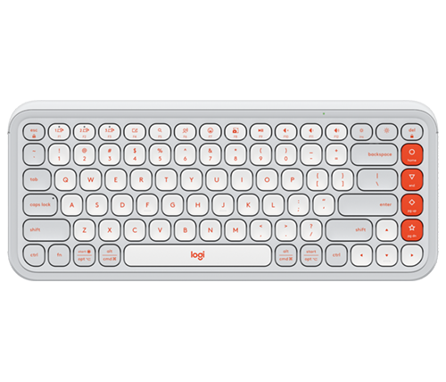 מקלדת אלחוטית Logitech POP Icon Keys בצבע אופוויט