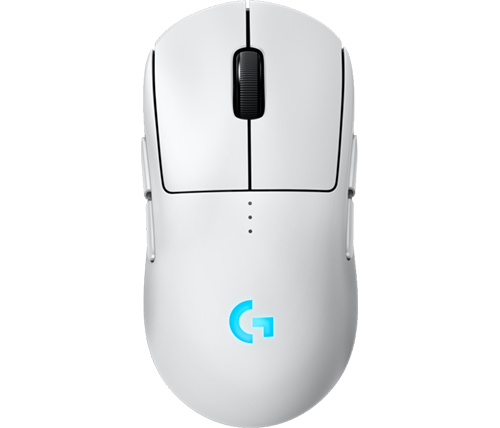 עכבר גיימינג אלחוטי Logitech PRO 2 LIGHTSPEED בצבע לבן