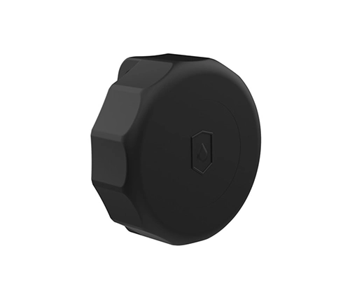 מחזיק AirTag לקולר כלבים בצבע שחור Ivory Mobile