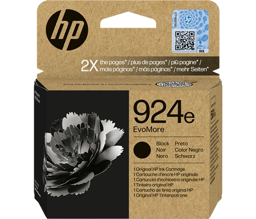 ראש דיו 924 HP שחור מקורי דגם 4K0V0NE