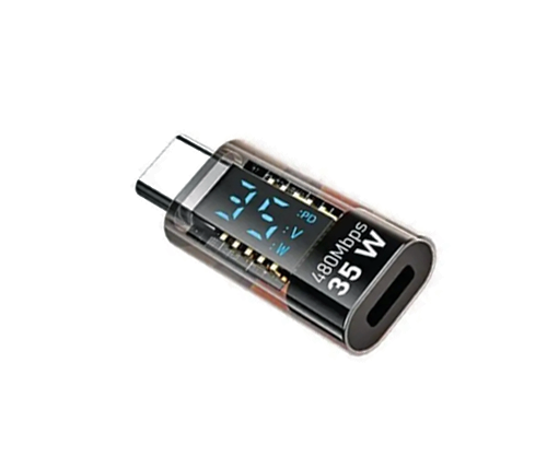 בודק מתח טעינה Ivory Connect TYPE-C עם תצוגת LED