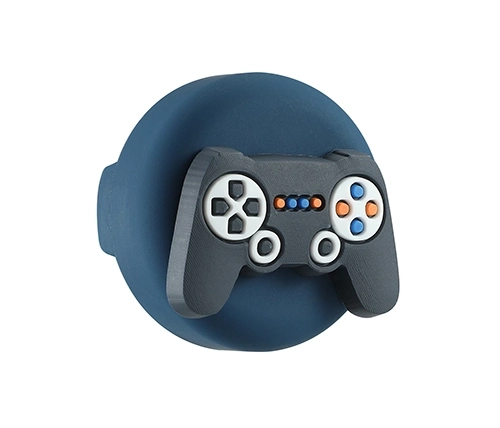 מחזיק AirTag לנעל ילדים בצבע כחול בעיצוב שלט משחק Ivory Mobile