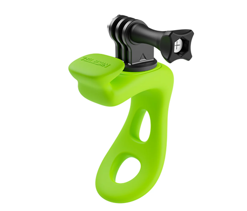 אביזר גמיש למצלמות אקסטרים וסמארטפונים TELESIN TLQ-002 עבור אופניים קורקינט ועוד בצבע ירוק