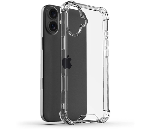 מגן לאייפון Baros Apple iPhone 16 שקוף