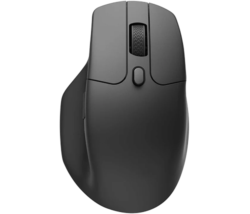 עכבר אלחוטי Keychron M6 Wireless – ממשק USB-C / USB-A ובלוטוס – 1K Polling – חיישן PixArt 3395 – מתגים רגילים – צבע שחור