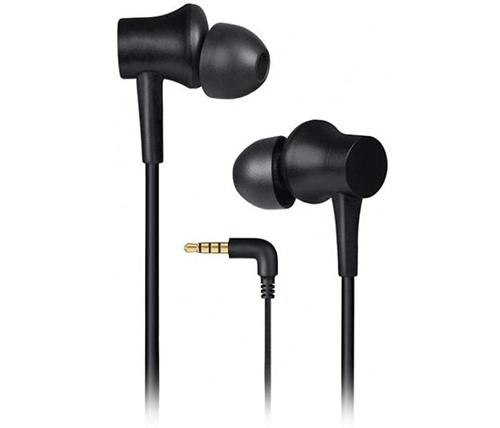 אוזניות שיאומי חוטיות Xiaomi Mi In-Ear Basic בצבע שחור