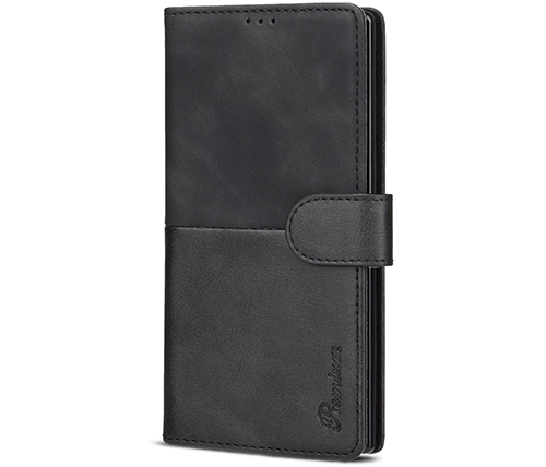 כיסוי ארנק לטלפון Samsung Galaxy A16 בצבע שחור Premium