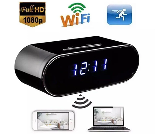 מצלמה נסתרת בצורת שעון מעורר Ivory Security Z10 Wi-Fi