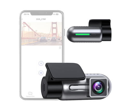 מציאון - מצלמת דרך לרכב 1080p דאש קאם אלחוטית עם WI-FI, חיישן G וראיית לילה טובה MIZUKI Dash Cam S10 FHD - מוחדש