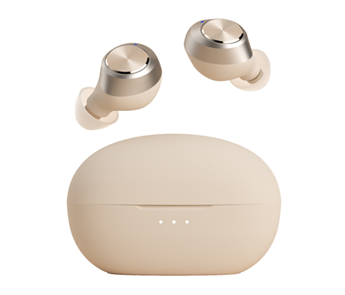 אוזניות ספורט בלוטוס אלחוטיות נוחות עמידות למים עם מיקרופון ומתאימות גם לריצה וחדר כושר MIZUKI XY-13 בצבע זהב