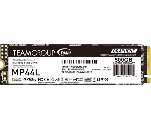 כונן Team Group MP44L M.2 PCIe4.0 500GB SSD