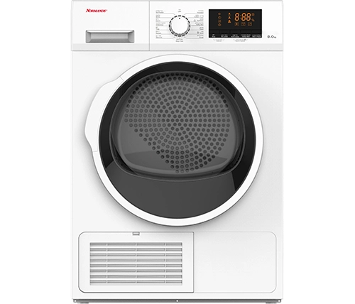 מייבש כביסה קונדנסור 8 קילו נורמנדה בצבע לבן Normande ND-9355 - משלוח חינם