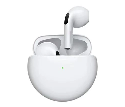 אוזניות אלחוטיות M6 PRO Bluetooth בצבע לבן