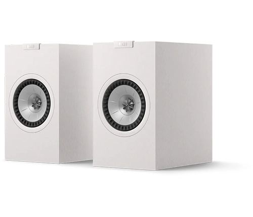 רמקולים מדפיים KEF HiFi Speakers Q1 Meta בצבע לבן
