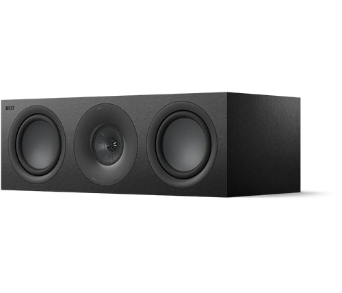 רמקול ערוץ מרכזי 3-כיווני KEF HiFi Q6 Meta בצבע שחור