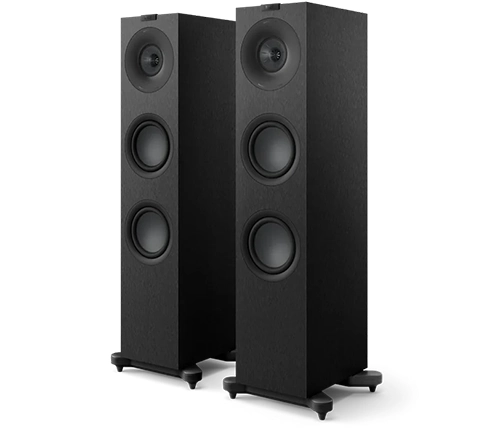רמקולים רצפתיים KEF HiFi Speakers Q7 Meta בצבע שחור