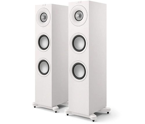 רמקולים רצפתיים KEF HiFi Speakers Q7 Meta בצבע לבן