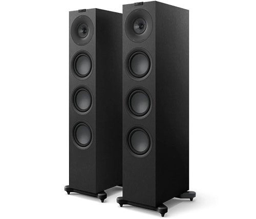רמקולים רצפתיים KEF HiFi Speakers Q11 Meta בצבע שחור