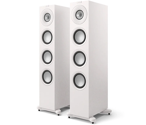 רמקולים רצפתיים KEF HiFi Speakers Q11 Meta בצבע לבן