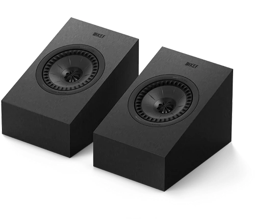 רמקולים היקפיים KEF Q8 Meta HiFi Dolby Atmos בצבע שחור