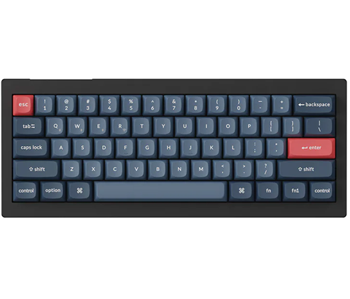 מציאון - מקלדת אלחוטית מכנית Keychron V4 Max QMK/VIA Wireless RGB Yellow Switch עברית ואנגלית - מוחדש