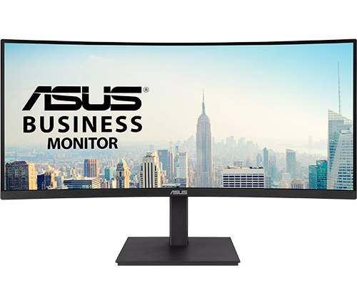מסך מחשב קעור 34 אינץ ASUS VA34VCPSN UWQHD 100Hz USB-C 65W