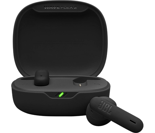 אוזניות JBL אלחוטיות Vibe Flex 2 TWS בצבע שחור
