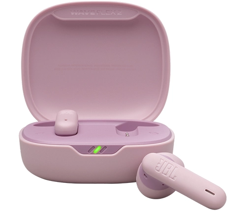 אוזניות JBL אלחוטיות Vibe Flex 2 TWS בצבע ורוד