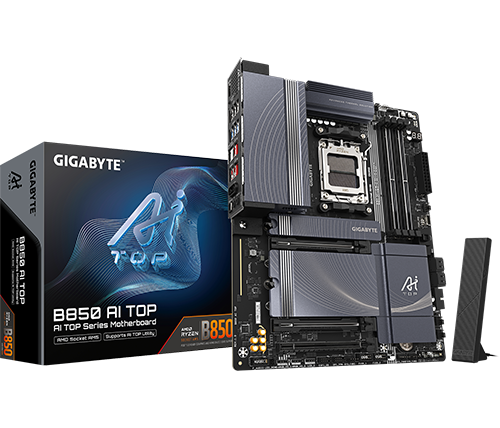 לוח אם Gigabyte B850 AI TOP WIFI7 DDR5 ATX AMD