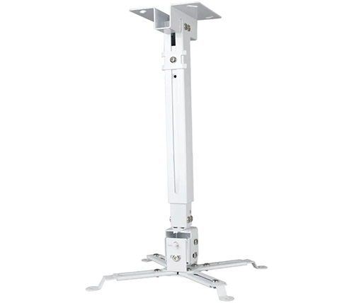 זרוע למקרן אוניברסלית מתכווננת בצבע לבן V-Star V-37