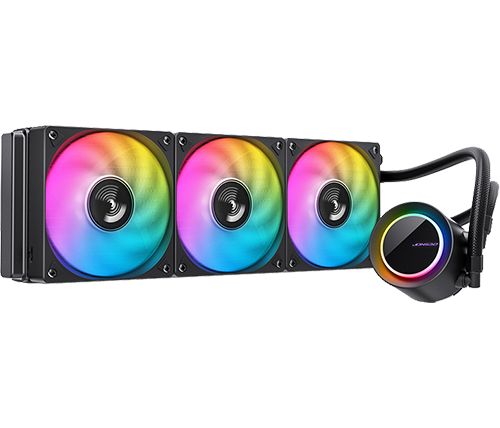 קירור נוזלי למעבד Jonsbo TG-360 Black ARGB 360mm בצבע שחור