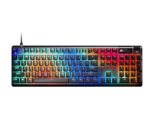 מקלדת גיימינג מכנית Steelseries APEX PRO GEN 3 עברית אנגלית