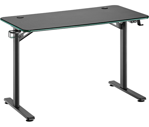 שולחן גיימינג LUMI GMD08-1 RGB 113x60x75cm עם תאורת RGB – משלוח חינם