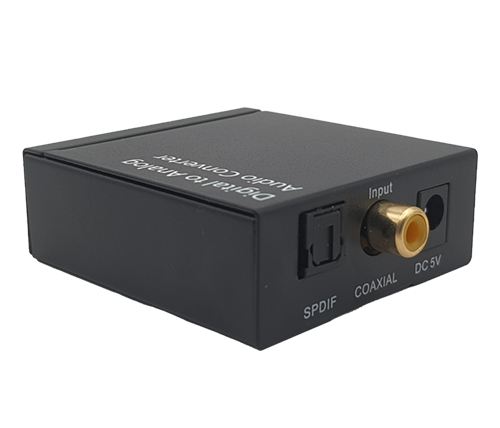 מתאם אודיו דיגיטלי לאנלוגי Ivory Connect ממיר בין RCA ל- Spdif / Coax