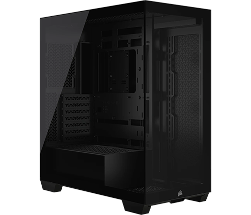 מארז מחשב Corsair 3500X Mid Tower E-ATX בצבע שחור