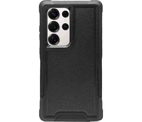 מגן לגלקסי S25 אולטרה שחור קשיח עמיד בפני זעזועים Ivory Mobile