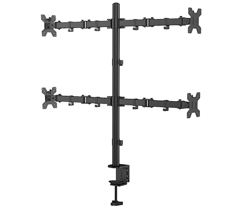 מעמד שולחני ל-4 מסכי מחשב V-STAR Z044