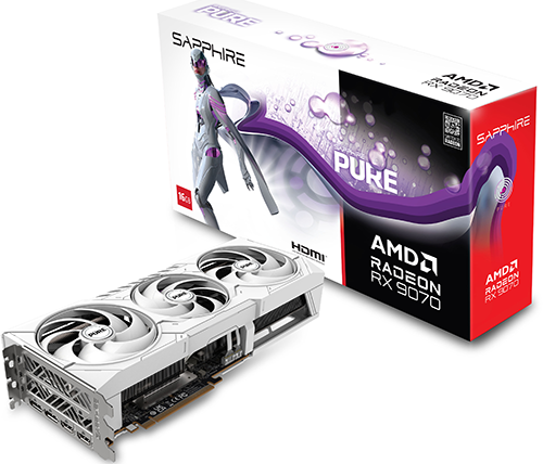 כרטיס מסך Sapphire PURE AMD Radeon RX 9070 OC 16GB GDDR6