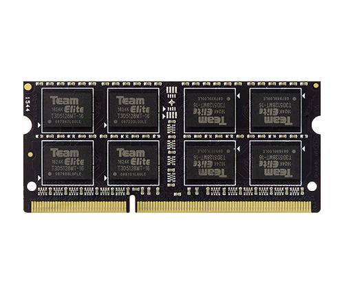 זכרון למחשב נייד Team Group ELITE DDR3 8GB 1600MHz TED3L8G1600C11-S01