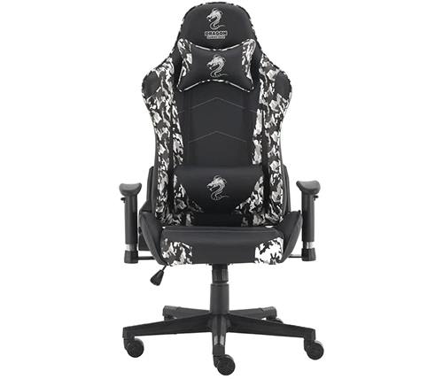 כיסא גיימינג דרגון Dragon GLADIATOR דמוי עור שחור / הסוואה – משלוח חינם