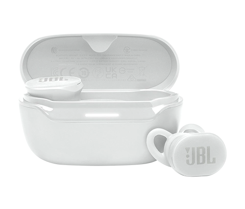 אוזניות JBL ספורט אלחוטיות Endurance Race 2 TWS בצבע לבן