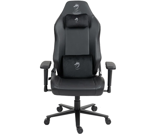 כיסא גיימינג ALPINE דמוי עור שחור דרגון Dragon – משלוח חינם