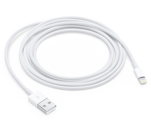 כבל טעינה וסנכרון Apple Lightning ל-USB באורך כ- 2 מטר 