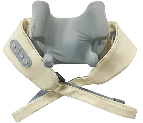 מכשיר עיסוי לצוואר ולכתפיים בצבע בז' Ivory HJ-818