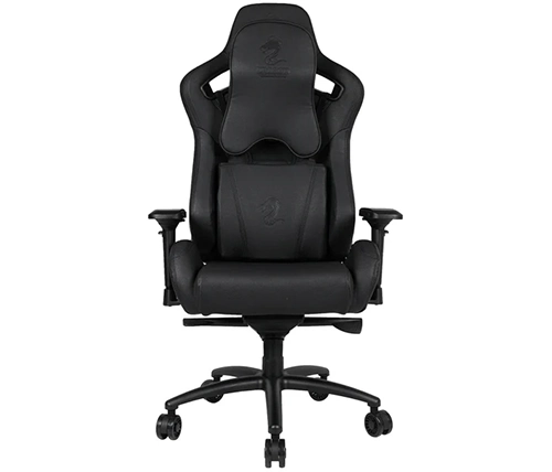 כיסא גיימינג דרגון Dragon GT DLX דמוי עור שחור קרבון – משלוח חינם