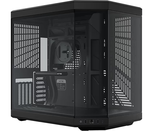מארז מחשב HYTE Y70 כולל כבל רייזר לכרטיס מסך - בצבע שחור