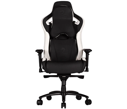 כיסא גיימינג דרגון Dragon GT DLX דמוי עור שחור ולבן – משלוח חינם
