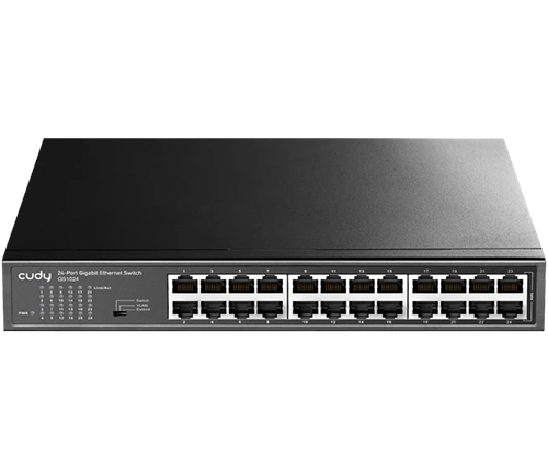 מתג רשת 24 פורטים לא מנוהל Cudy GS1024 24-Port Gigabit Unmanaged Switch