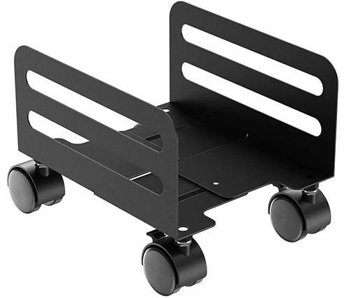 מעמד למחשב נייח מתכוונן ממתכת בצבע שחור Ivory Peripherals D850